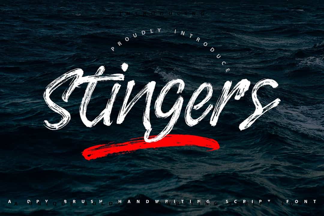Stingers Font Image 1