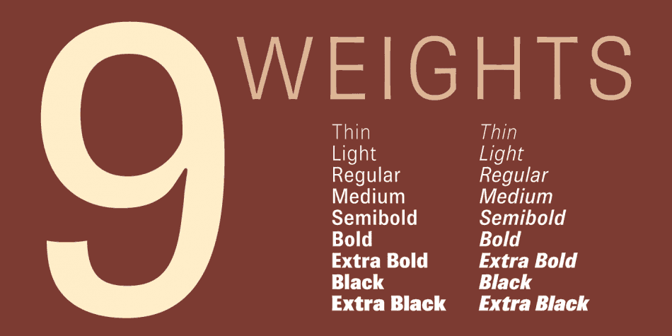 Brown Pro Font Family Image 2