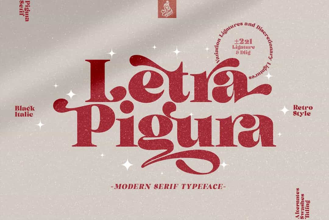 Pigura Font Image 1