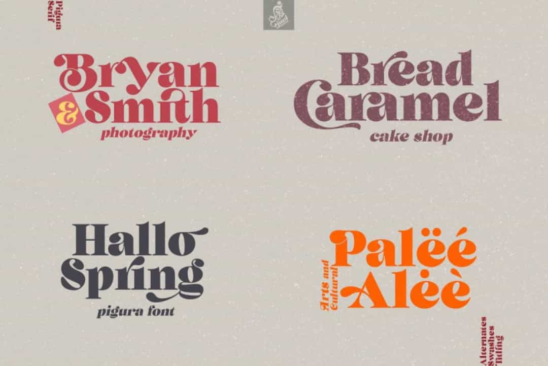 Pigura Font Image 2