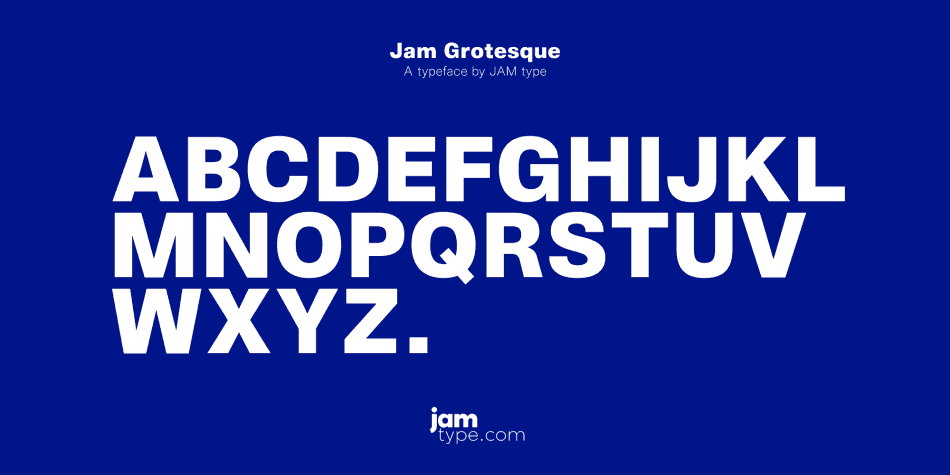 Jam Grotesque Font Image 2