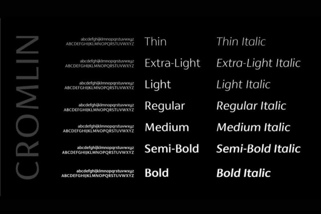 Cromlin Font Family Image 3