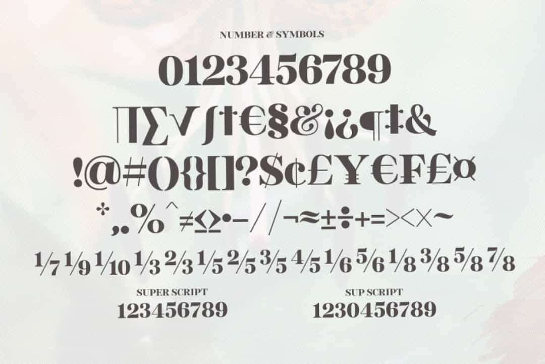 Black Starsdust Font Image 3