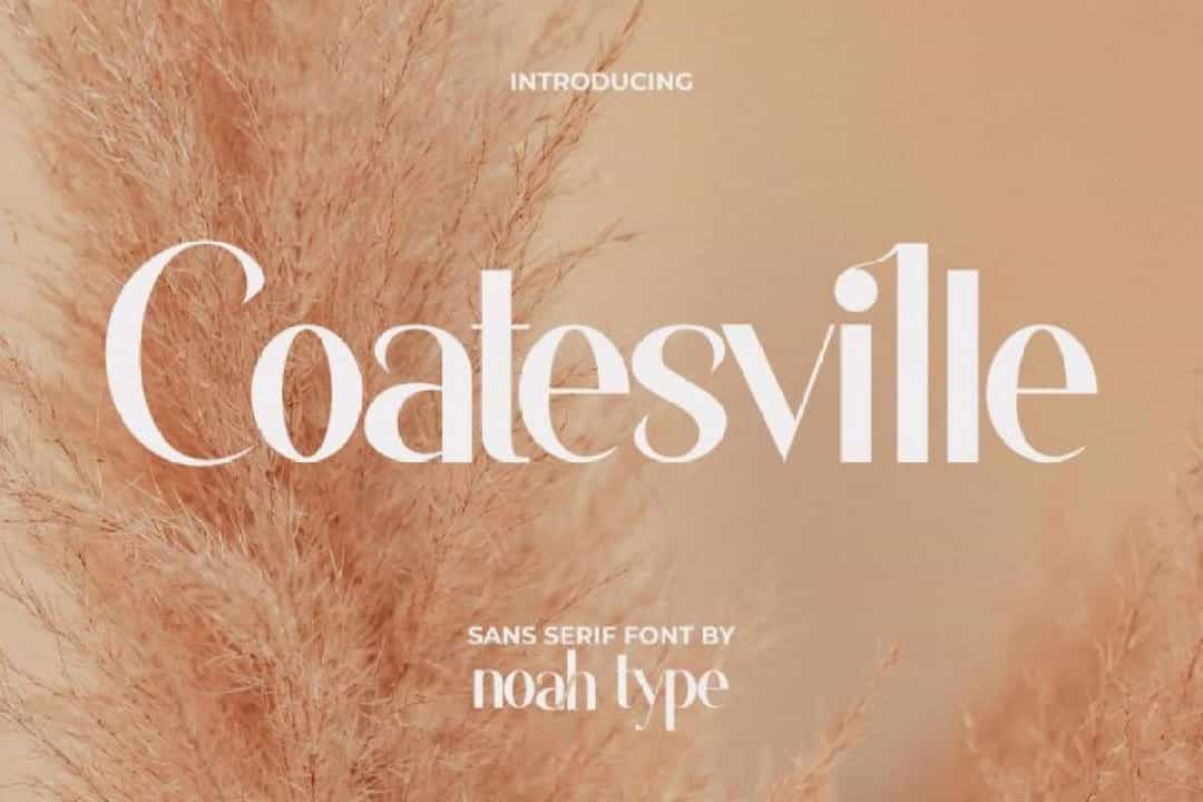 Coatesville Font Image 1