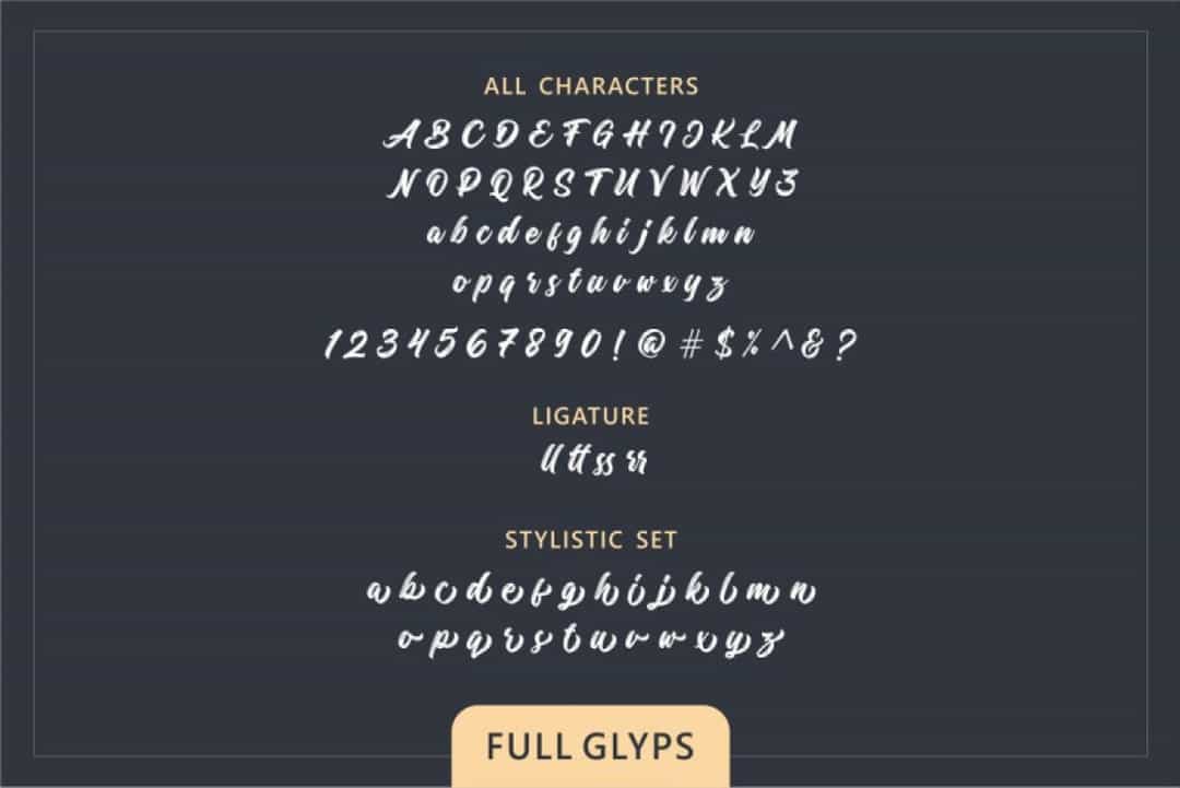 Margadeth Font Image 3