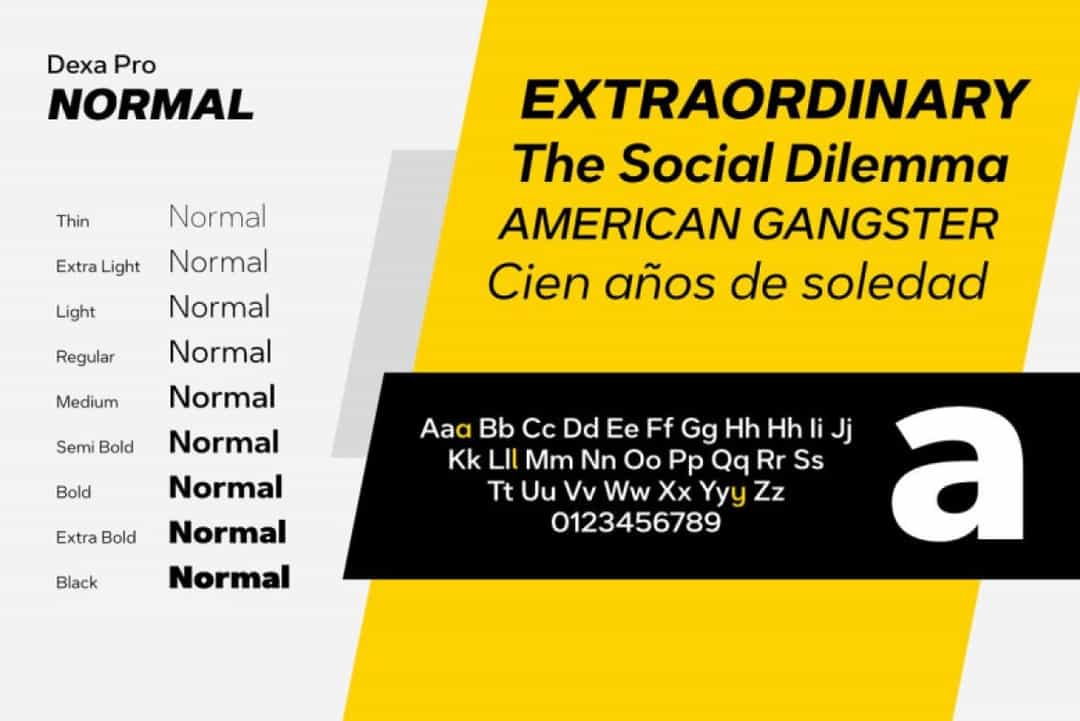 Dexa Pro Font Family Image 3