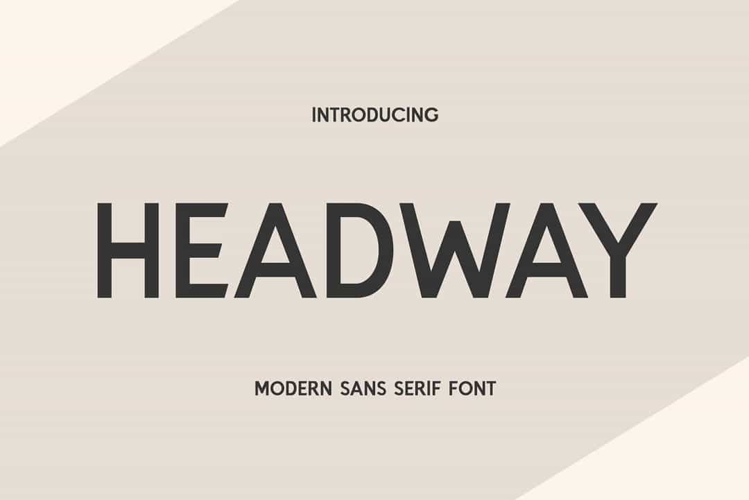 Headway Font Image 1