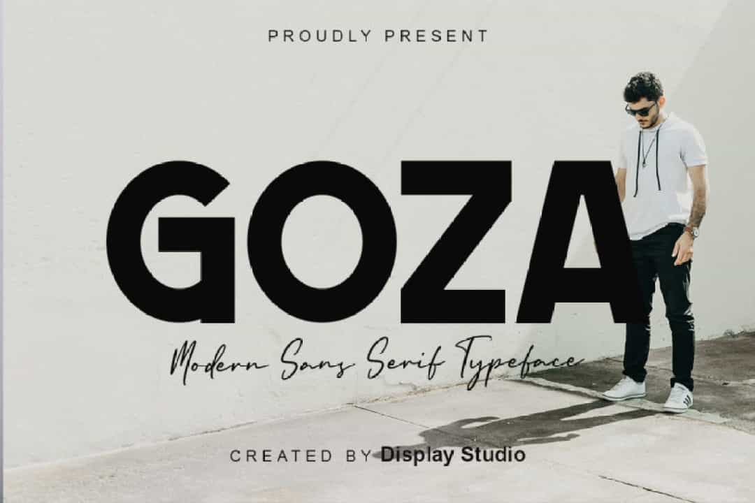 Goza Font Image 1