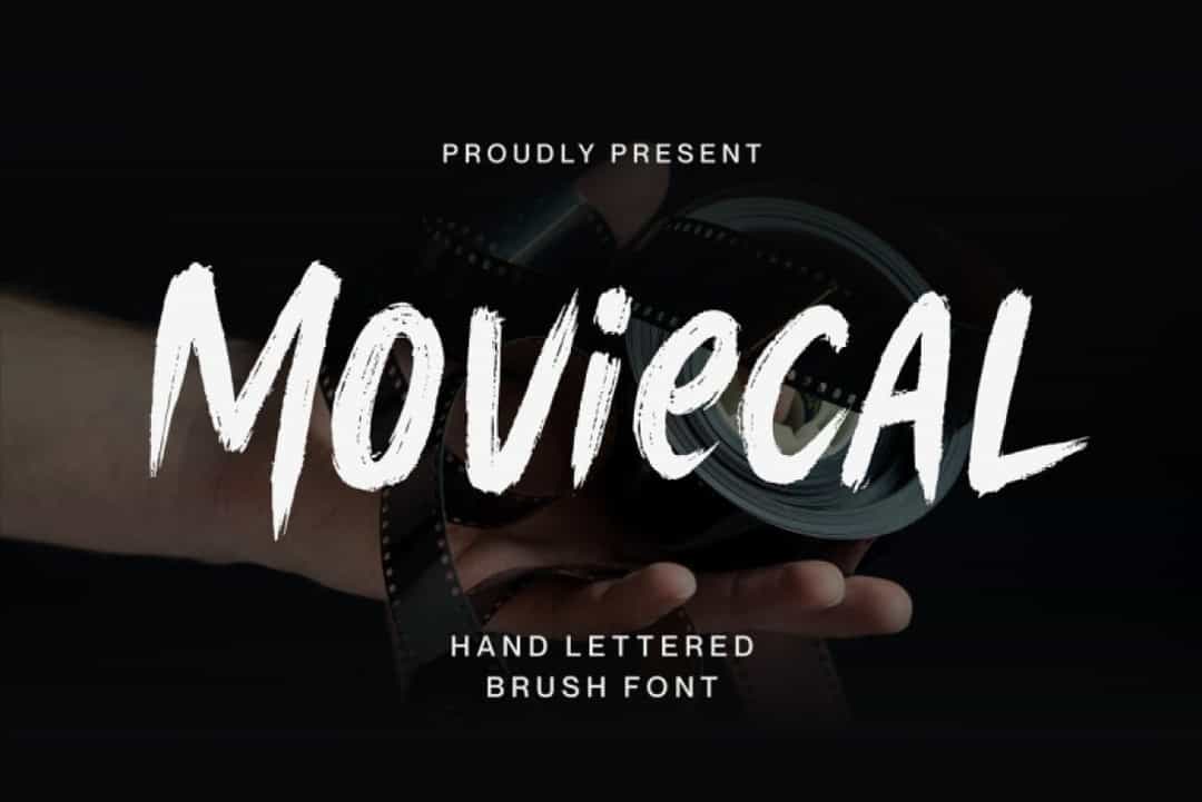 Moviecal Font Image 1