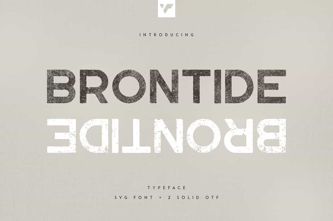 Brontide Font Image 1