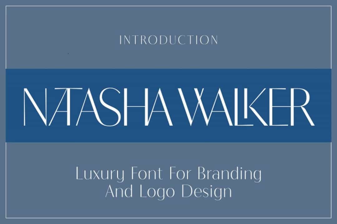 Natasha Walker Font Image 1