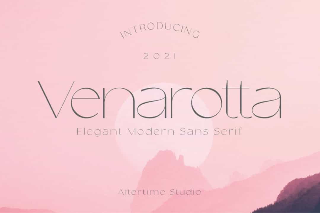 Venarotta Font Image 1