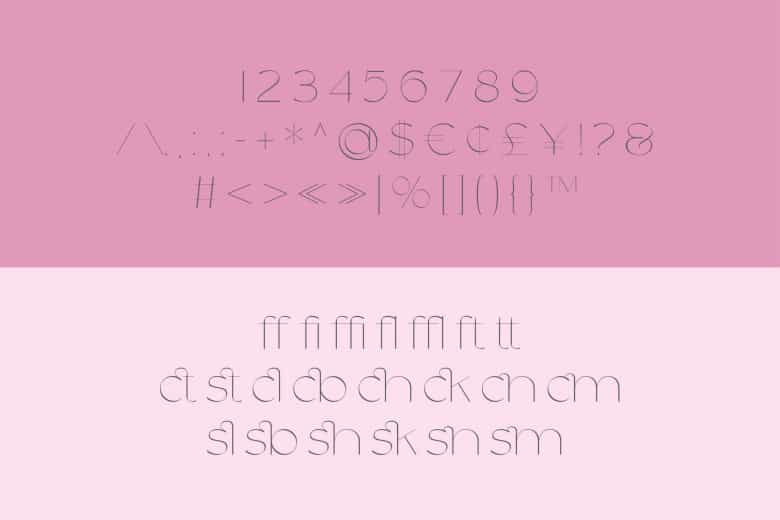 Venarotta Font Image 3