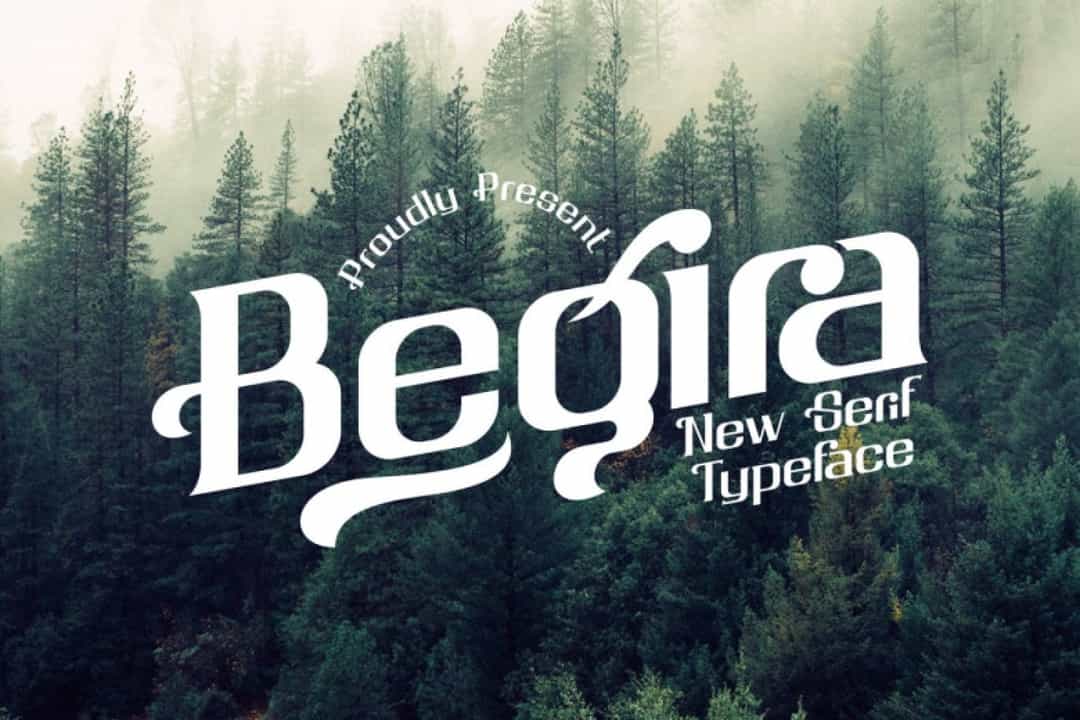 Begira Font Image 1