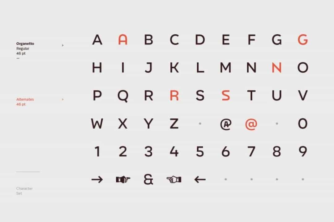 Organetto Font Family Image 3