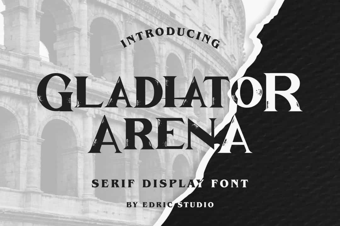Gladiator Arena Font Image 1