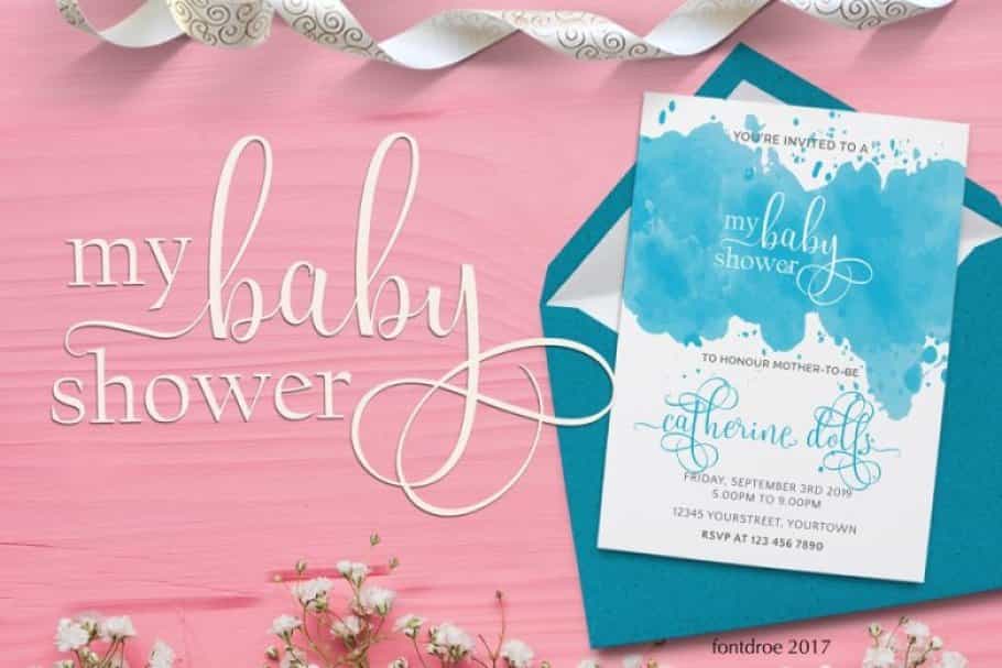 Sweetgentle Script Font Image 3