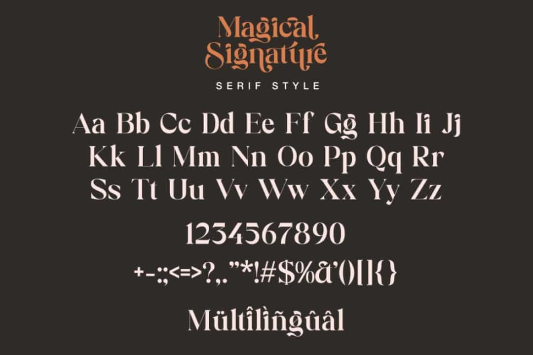 Magical Font Image 3