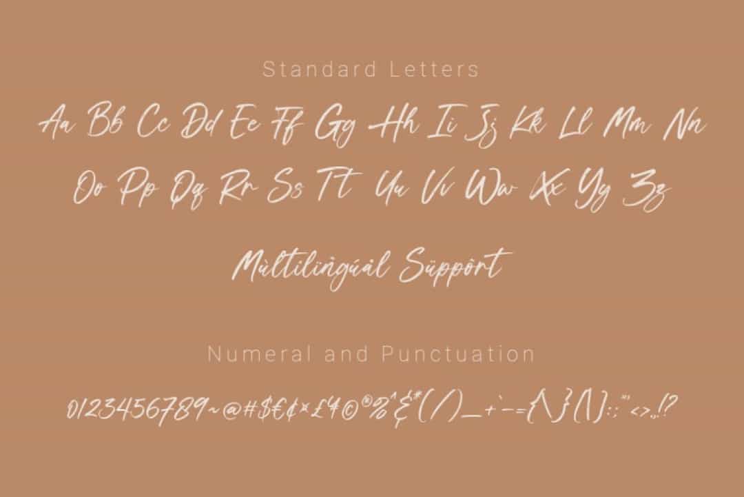 Frasell Font Image 3