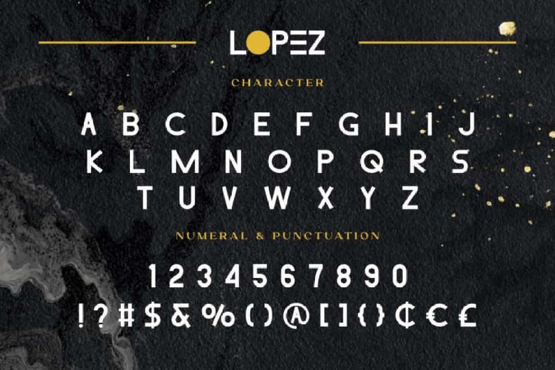 Lopez Font Image 3