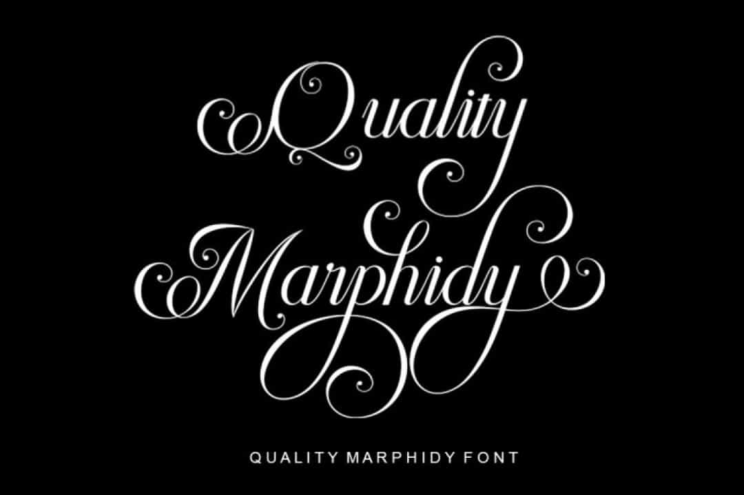 Marphidy Font Image 2