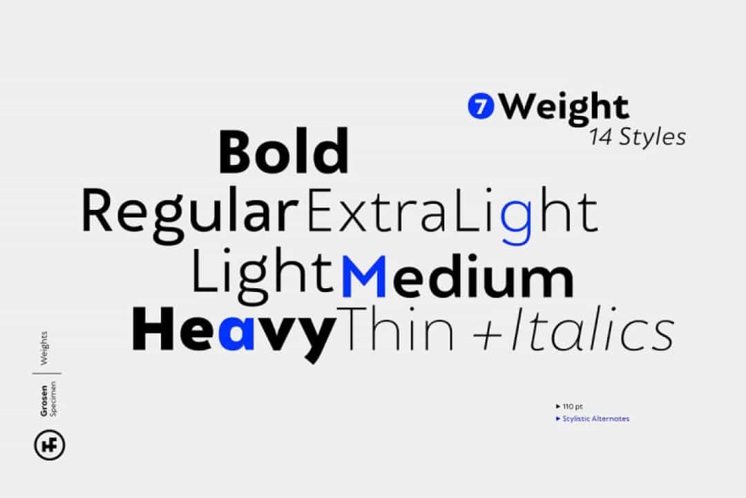 Grosen Font Family Image 2