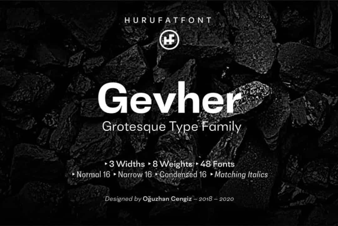 Gevher Font Family Image 1