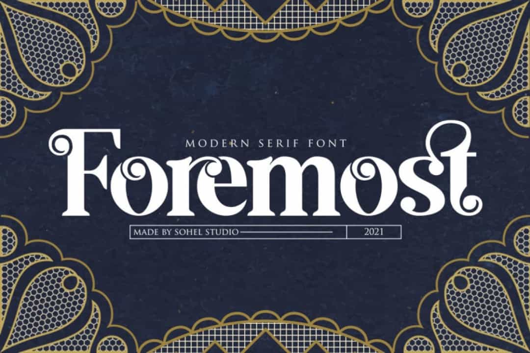Foremost Font Image 1