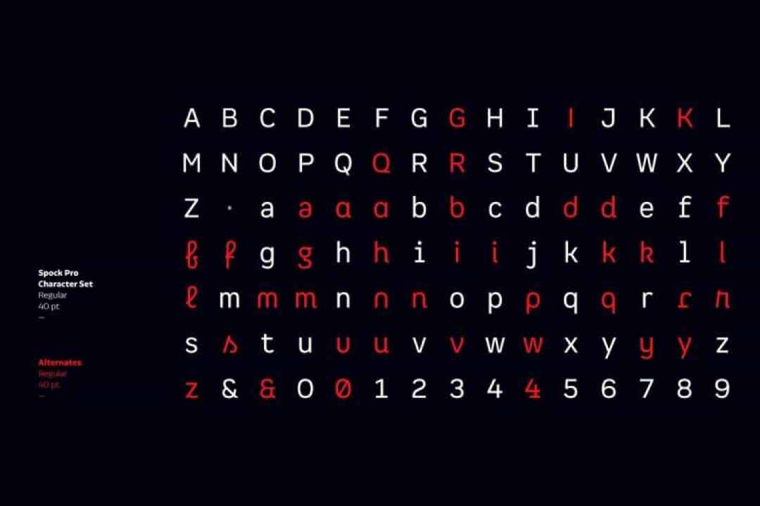 Spock Font Family Image 3
