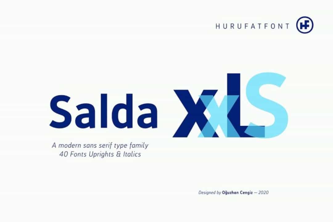 Salda Font Image 1