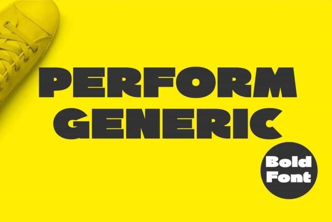 Perform Generic Font Image 1