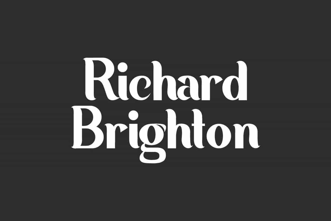 Richard Brighton Font Image 1