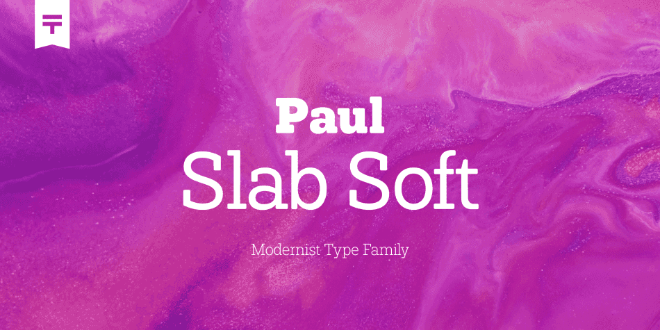 Paul Slab Soft Font Image 1