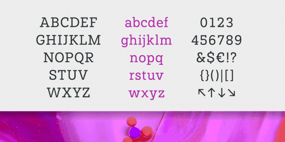 Paul Slab Soft Font Image 3