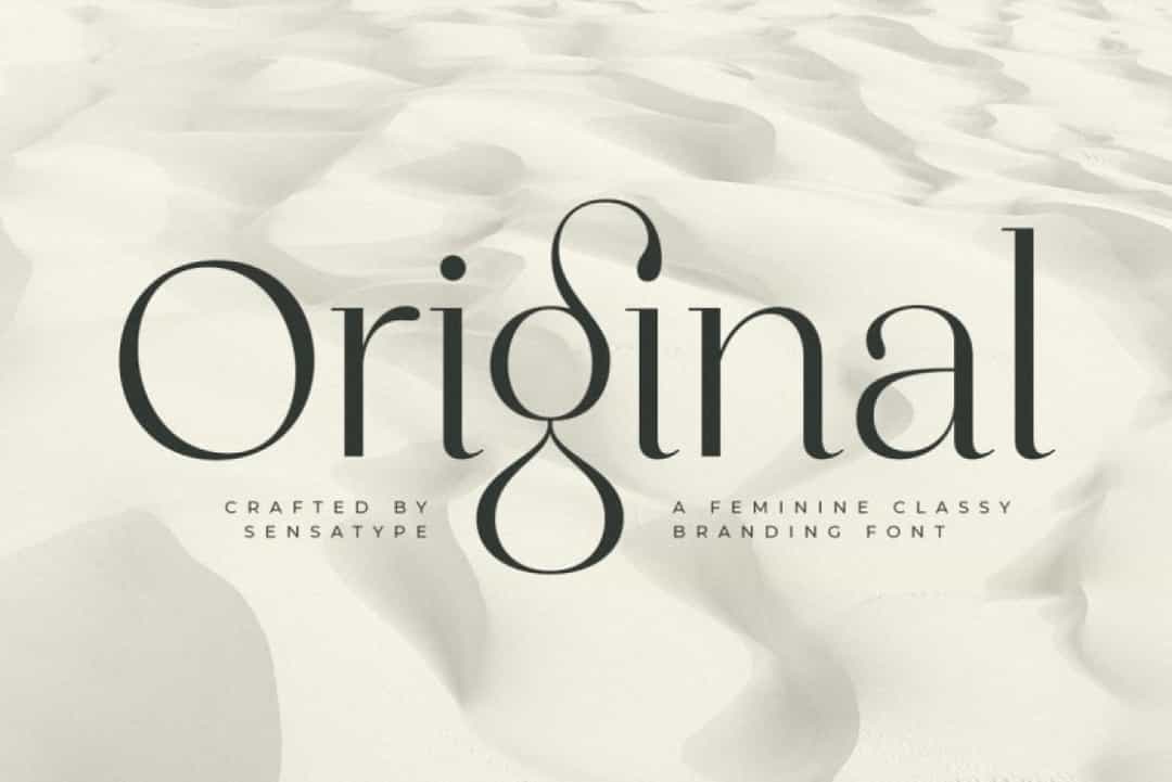 Original Font Image 1