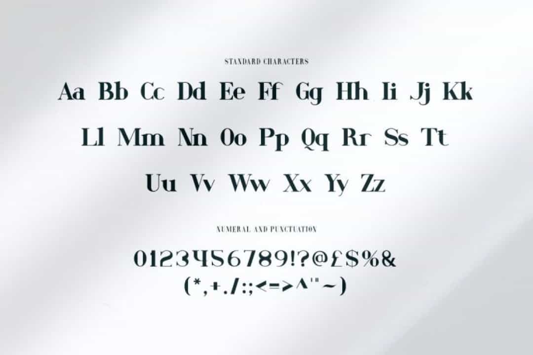 Emerald Font Image 3