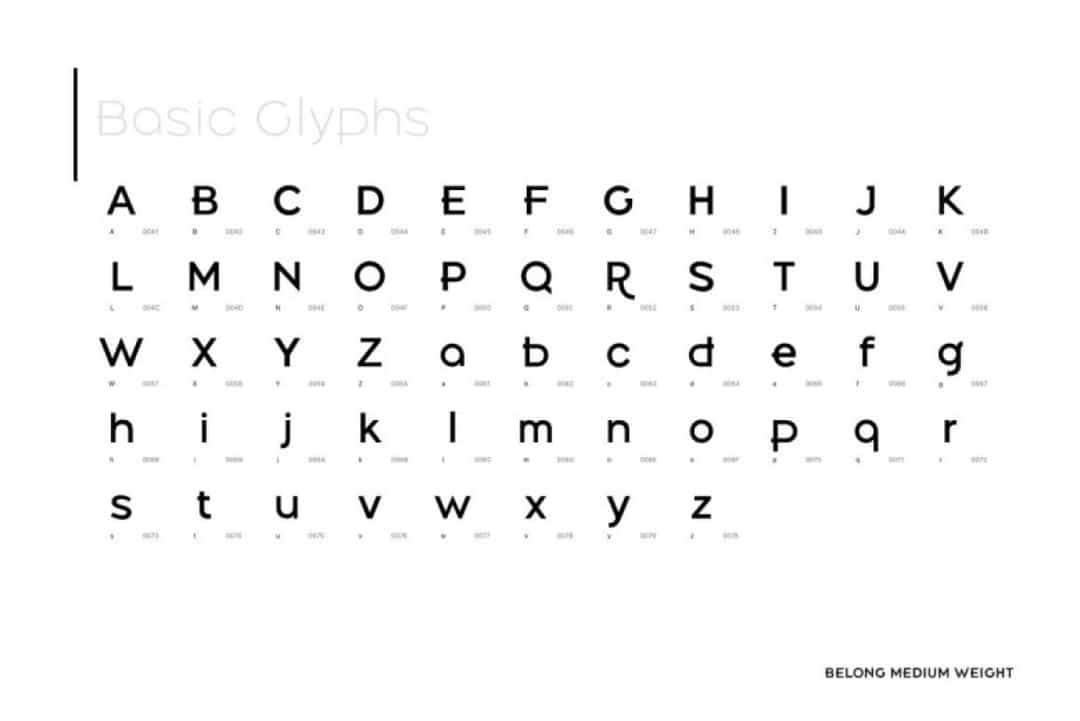 Belong Sans Font Image 3