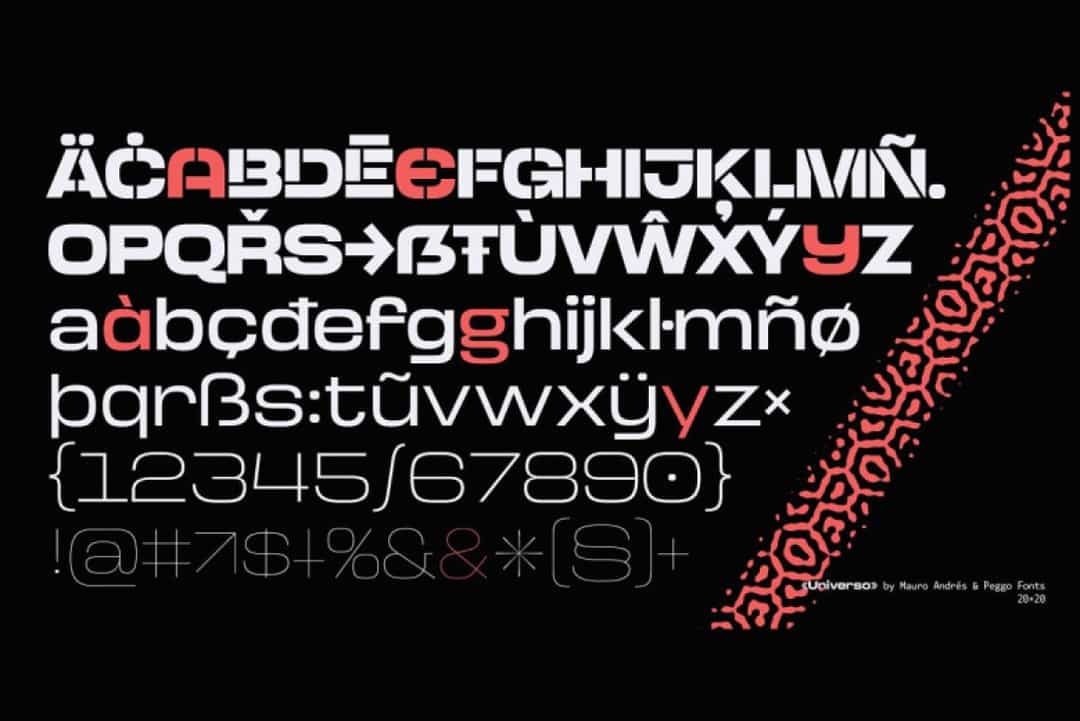 Universo Font Family Image 3