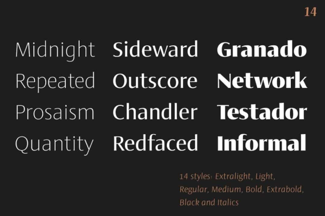 Ador Hairline Font Image 3
