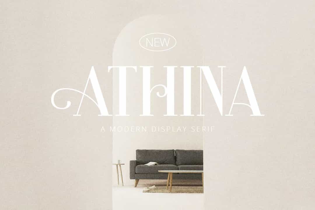 Athina Font Image 1