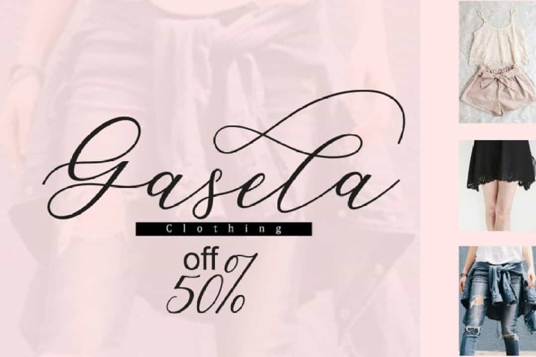 Hello Sarrah Script Font Image 2