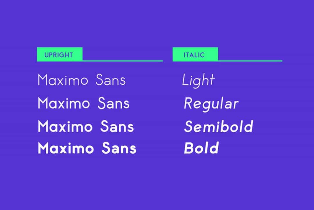 Maxim Sans Font Family Image 3