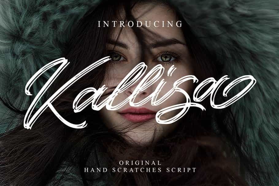 Kallisa Script Font Image 1
