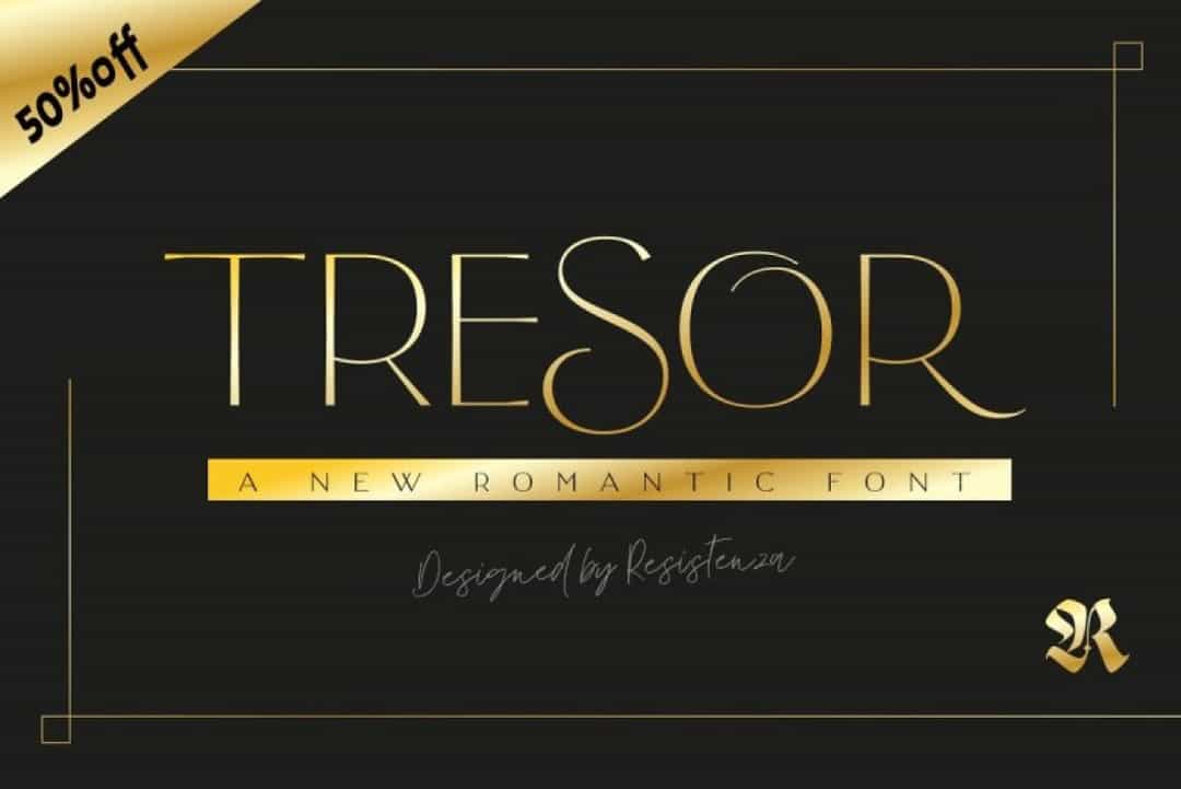 Tresor Font Image 2