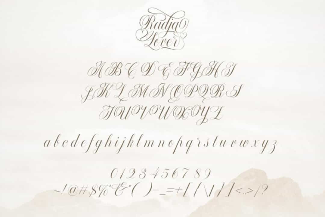 Radja Lover Font Image 6