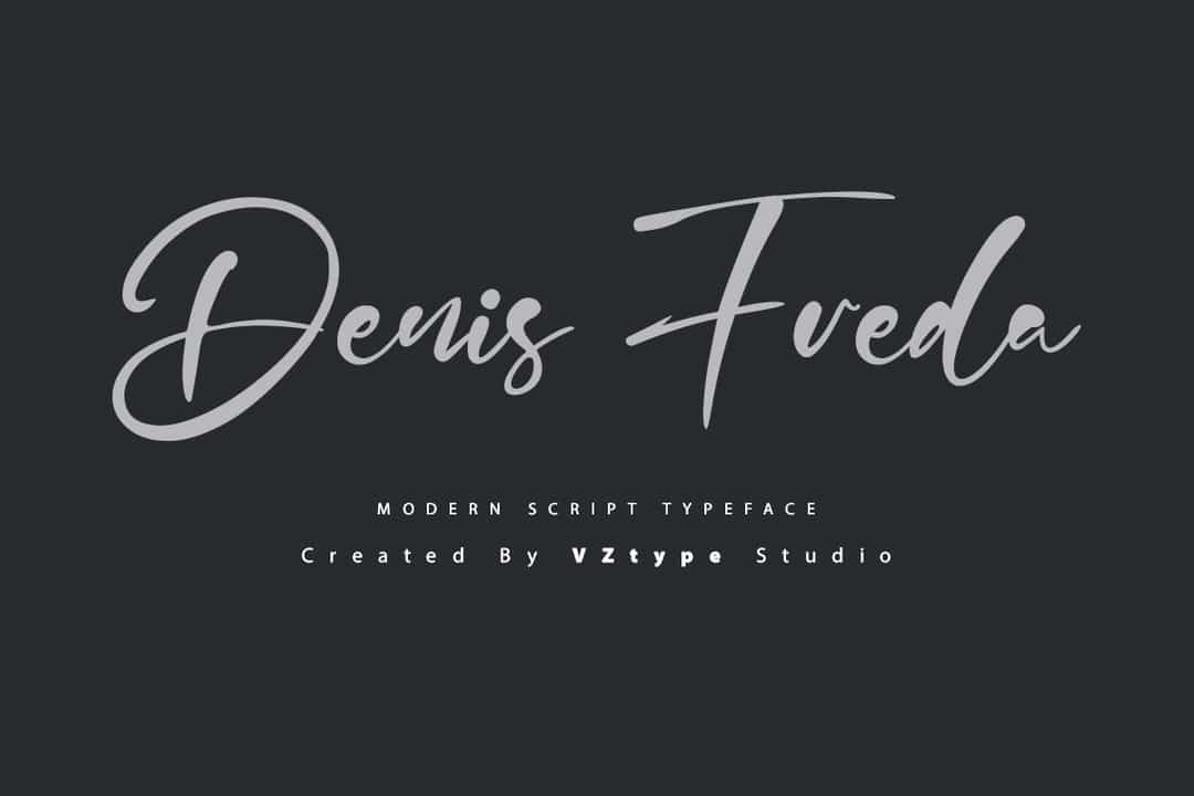 Denis Freda Font Image 1