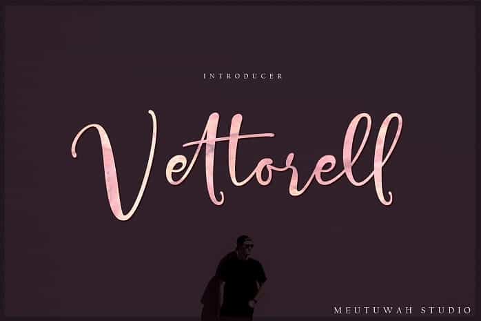 Vettorell Script Font Image 1