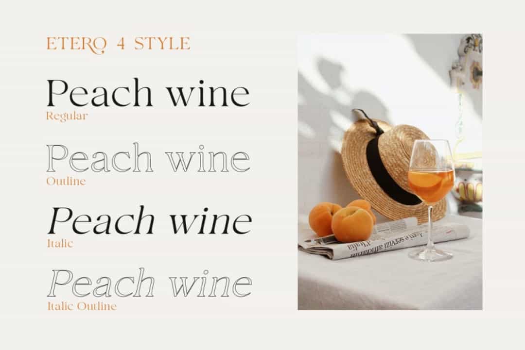 Etero Font Image 3