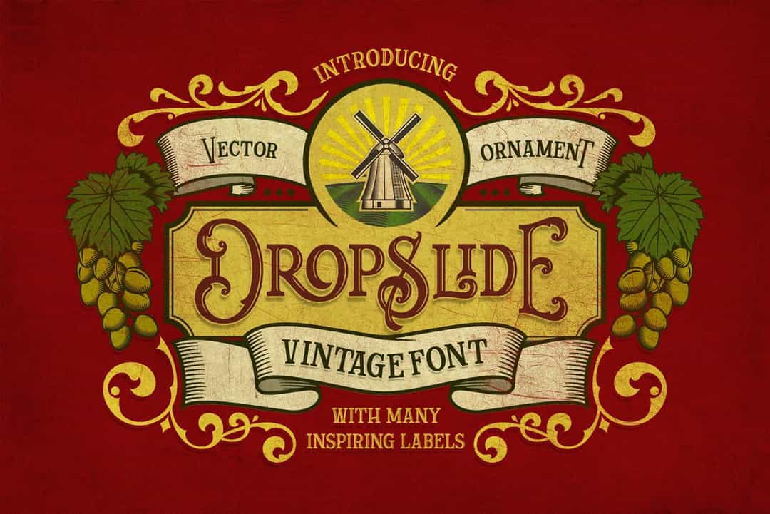 Dropslide Font Image 2