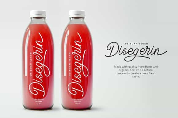 Geraldyne Script Font Image 2